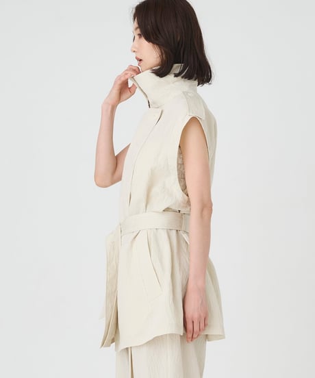venit RECYCLENYLON*RAYON SHORT TRENCH COAT