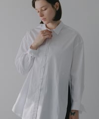 MANOF OVER SIZED 2WAY SHIRTホワイト