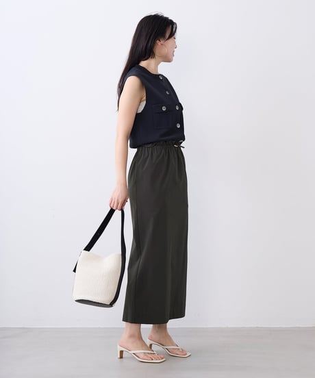 MICA&DEAL　クルーネックニットベスト