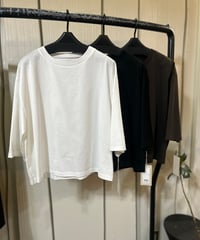 cafune 五分袖カットソー