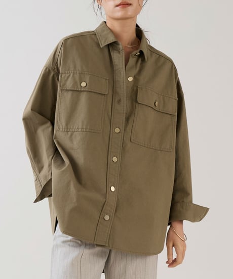 【Makoto Fukudaxmarmors】 loose shirt