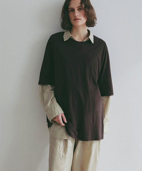 ETRE TOKYO エアリーコットンオーバーサイズTee