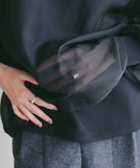 MANOF SHEER LAYERED CUT TOPS