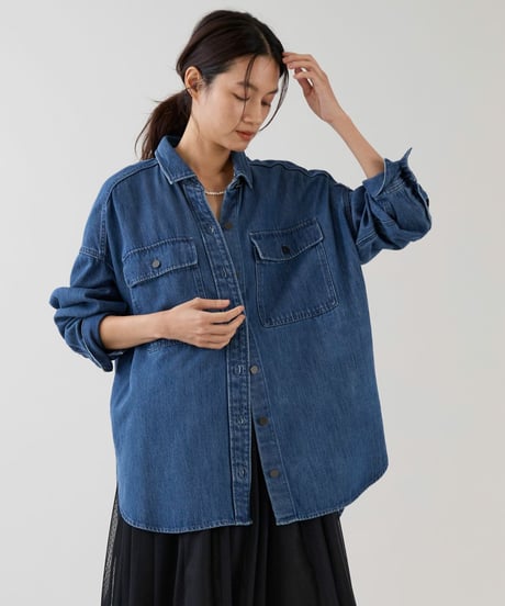 【Makoto Fukudaxmarmors】loose shirt 0