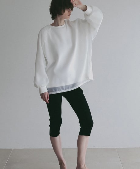 MANOF SHEER LAYERED CUT TOPS