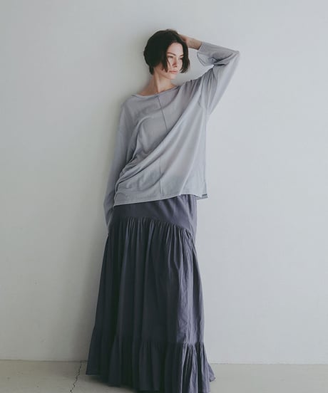 ETRE  TOKYO エアリーコットンガーメントダイボリュームスカート