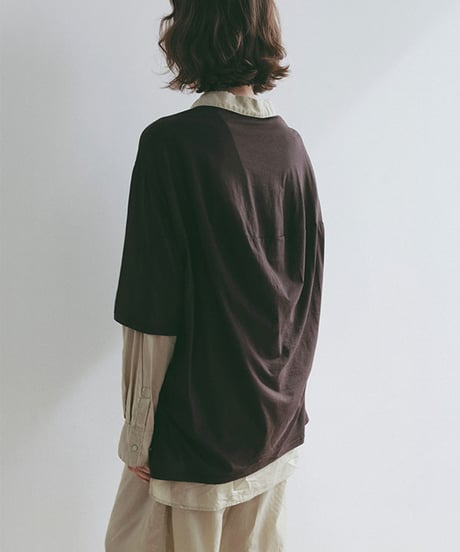 ETRE TOKYO エアリーコットンオーバーサイズTee