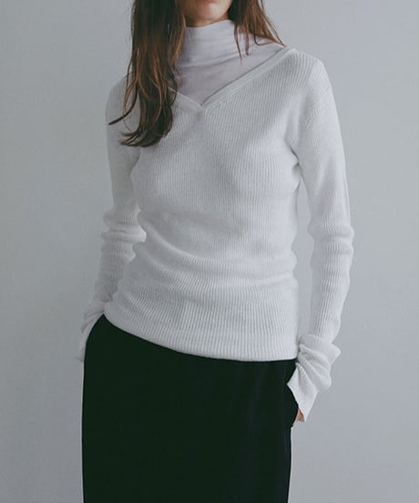ETRE TOKYO リネンヘルシーニットプルオーバー