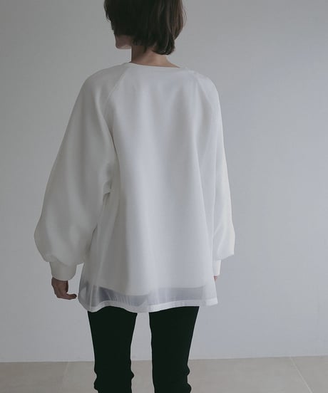 MANOF SHEER LAYERED CUT TOPS