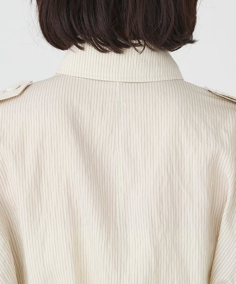 venit RECYCLENYLON*RAYON SHORT TRENCH COAT