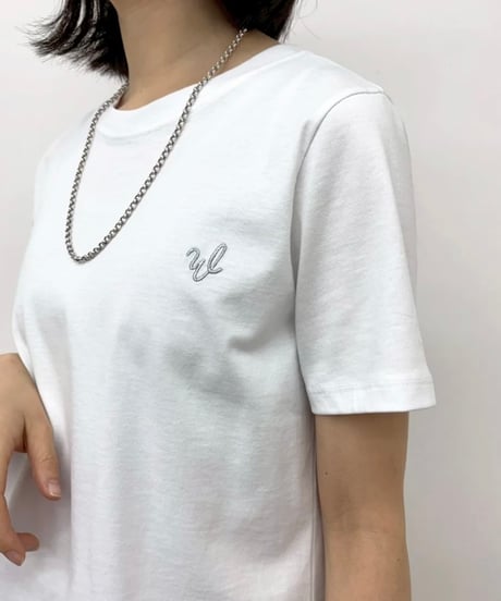 cynical 刺繍ロゴTシャツ