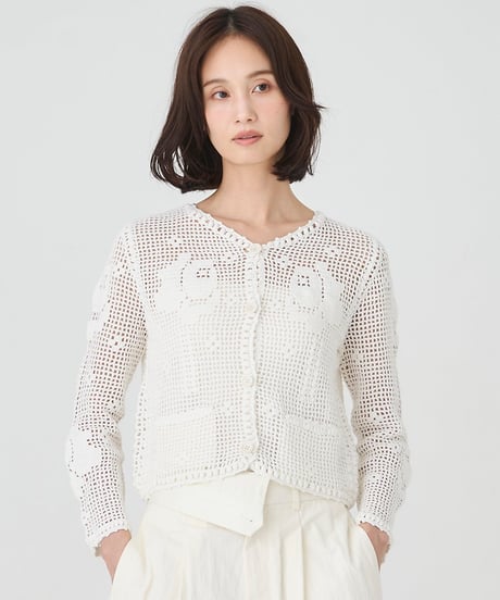 venit CROCHET KNIT JACKET