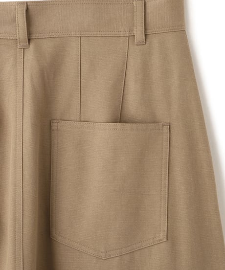 ETRE TOKYO ソフトコットンタックカーブパンツ
