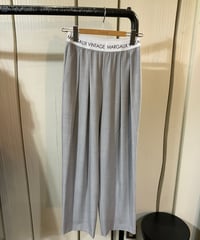 MARGAUX VINTAGE　ウエストロゴタックパンツ