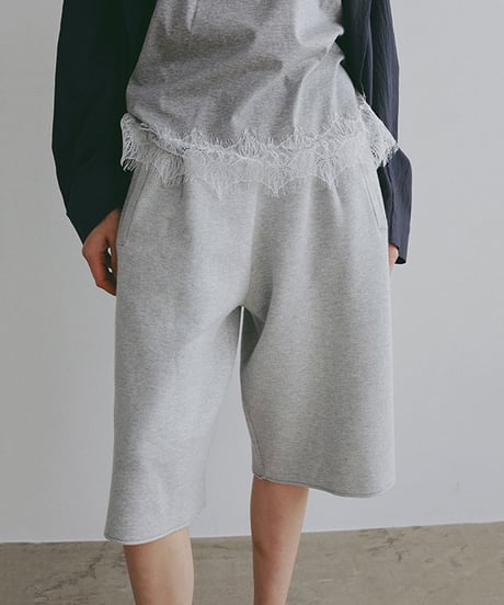 ETRE TOKYO ダブルフェイスニットハーフパンツ