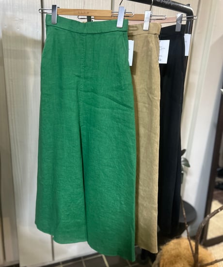 MICA&DEAL　garment dyed リネンスカート