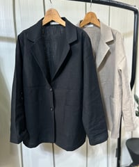 import オーバーサイズリネンジャケット