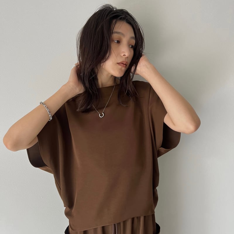 LOEWE クロップドドレープTシャツ ケープ LOEWE クロップドドレープTシャツ ケープ LOEWE クロップド