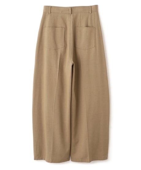 ETRE TOKYO ソフトコットンタックカーブパンツ