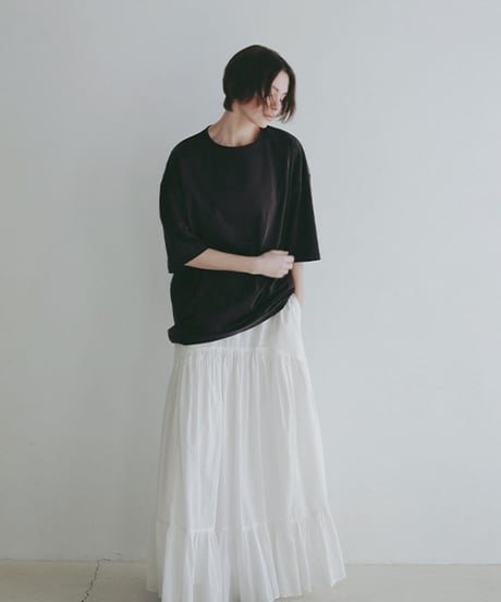 ETRE  TOKYO エアリーコットンガーメントダイボリュームスカート