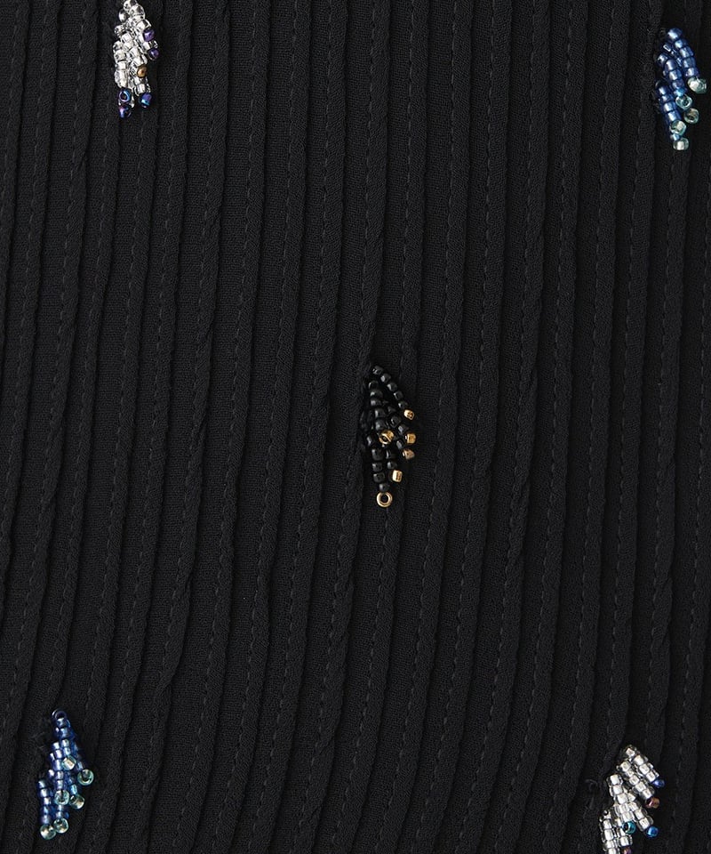venit/ヴェニット PIN TUCK EMBR VENIT ヴェニット ベスト | ブラック