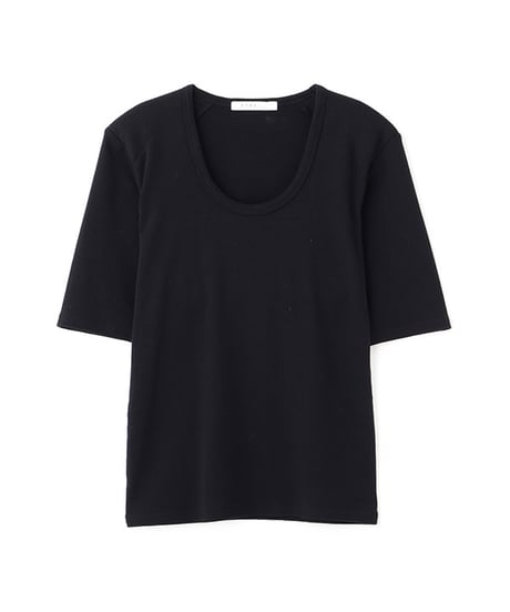 ETRE TOKYO ボールドショルダーUネックTee