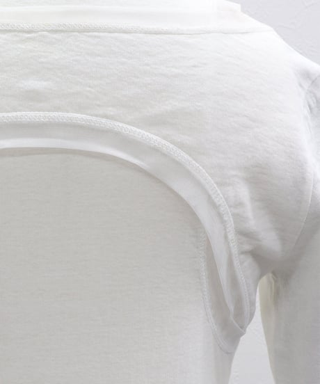 VERSEAU テレコメチュール 立体切替デザインTシャツ