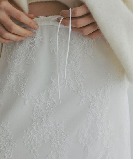 【完全受注生産】ETRE TOKYO スカラレーススカート