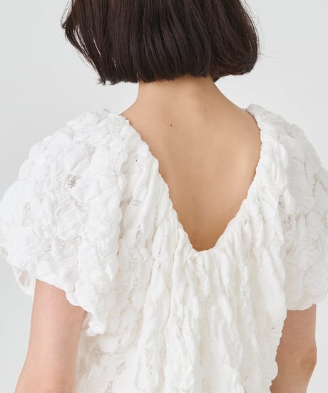 venit WAVE DOT TULLE BLOUSE