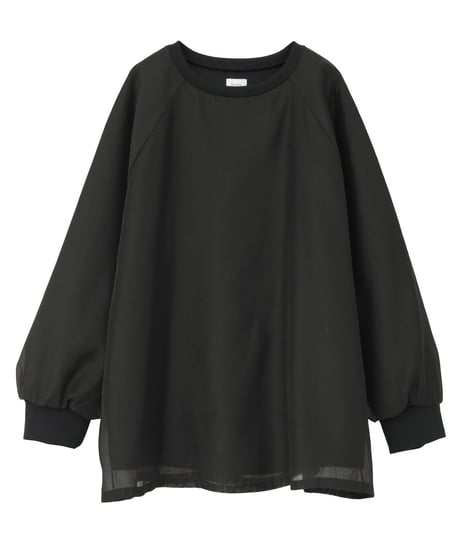 MANOF SHEER LAYERED CUT TOPS