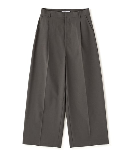 ETRE TOKYO リネンライクエアリータックパンツ