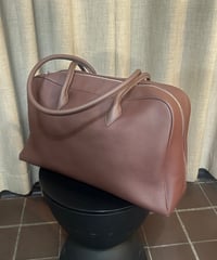 import レザーバッグ　brown