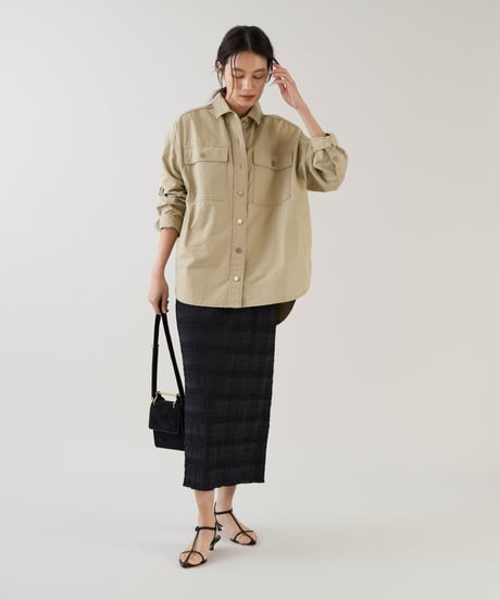 【Makoto Fukudaxmarmors】 loose shirt
