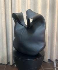 import レザーバッグ　BLACK