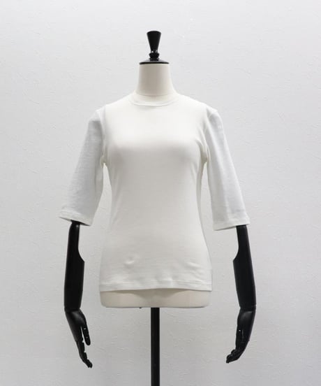 VERSEAU テレコメチュール 立体切替デザインTシャツ