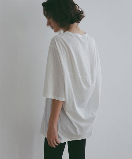 ETRE TOKYO エアリーコットンオーバーサイズTee