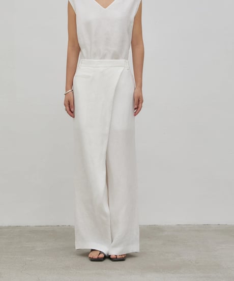 BLOSSOM RNELLINEN WRAP PANTS