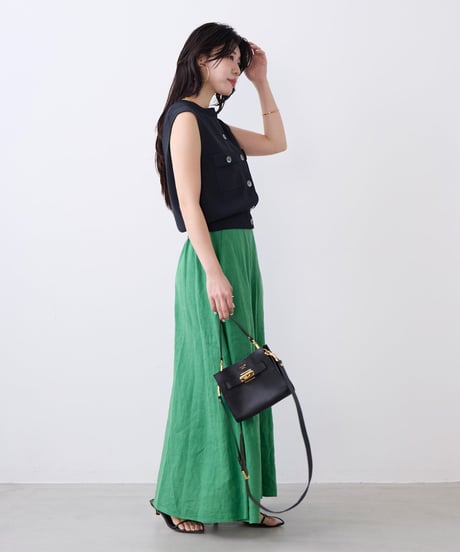 MICA&DEAL　クルーネックニットベスト