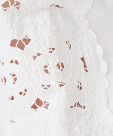 venit COTTON/ LINEN CUTWORK LACE EMBROIDERY PANTS