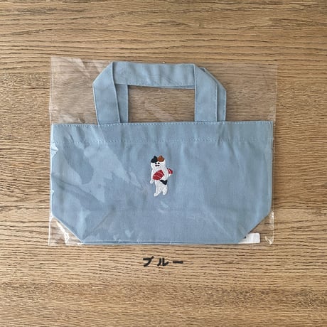 「まぐろ握り」カラフルミニトートバッグ