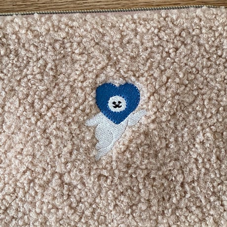 「HEARTFUL CATS」ボアショルダーポーチ