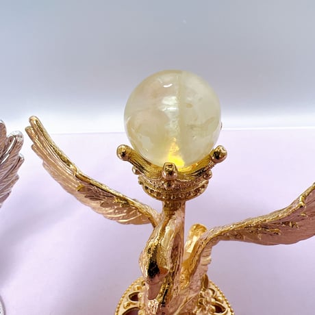 白鳥の台座♡シトリンスフィア付き