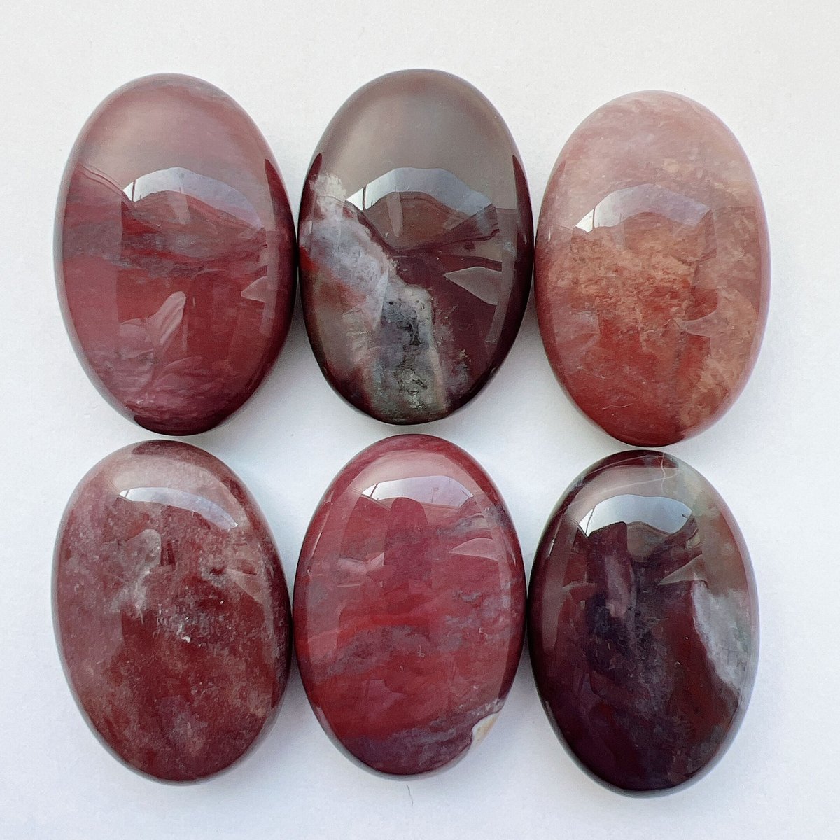 オーシャンジャスパー ピンク/レッド タワーセット