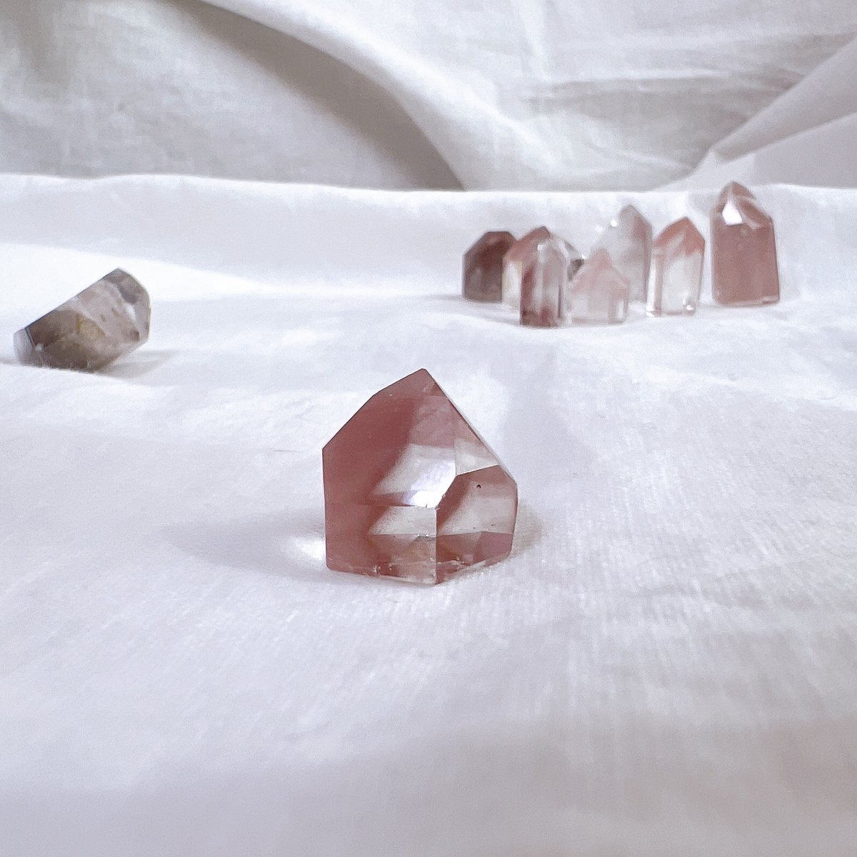 リチウムクォーツ(ピンク)単結晶 ピンクリチウムクォーツA | crystal shop mira