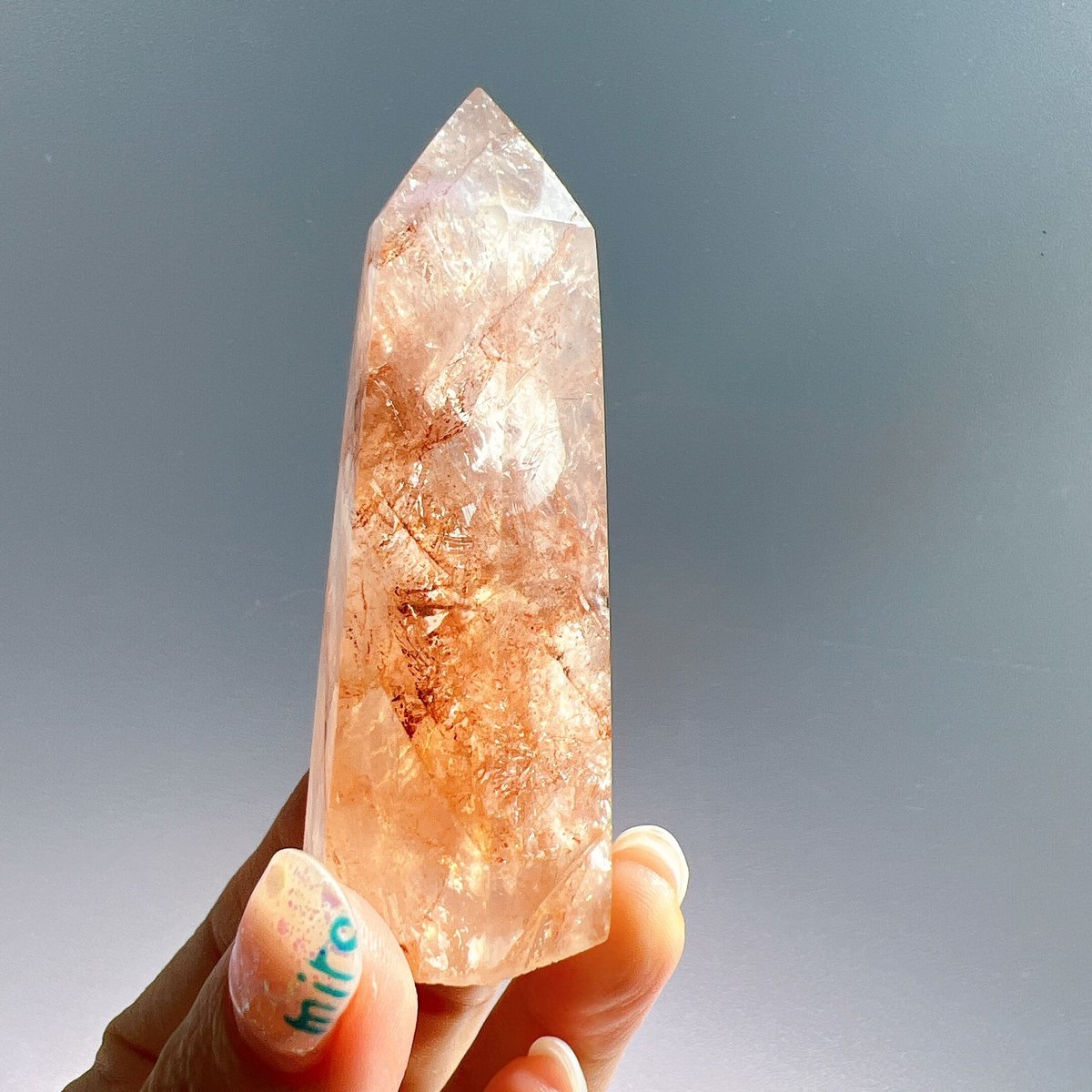 Namibia ゴボボセブ山 ヘマタイトインクォーツ(クラスター) ヘマタイトインクォーツ① | crystal shop mira