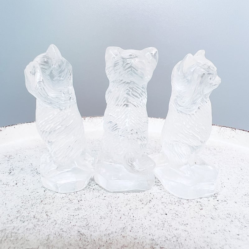 見にゃい言わにゃい聞かにゃい3にゃんず | crystal shop mira