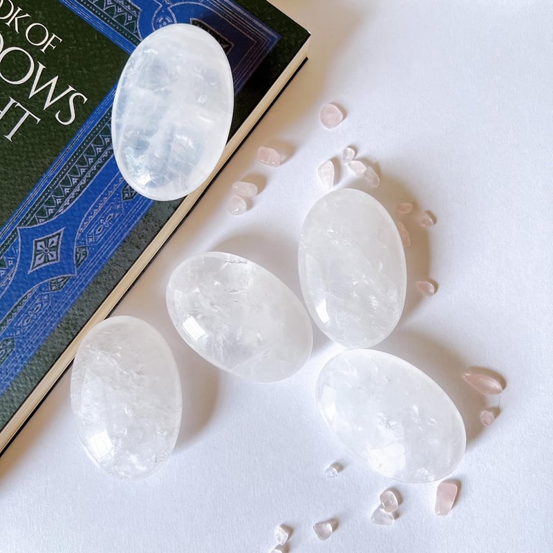 クリアクォーツ パームストーン | crystal shop mira