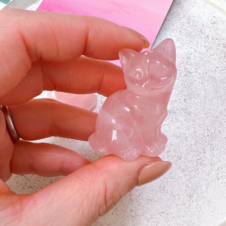 ローズクォーツ　cat