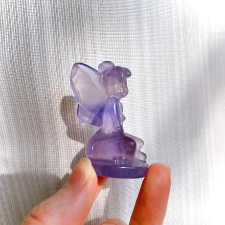 パープルフローライトのフェアリー