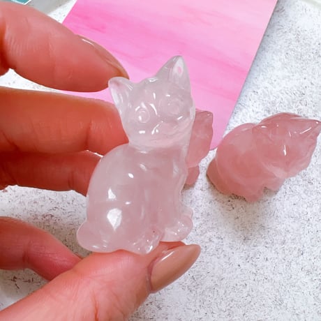 ローズクォーツ　cat